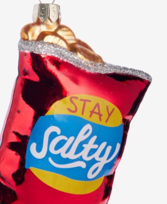 Foodie Potato Chip Bag Ornament, Macy's Exclusive
