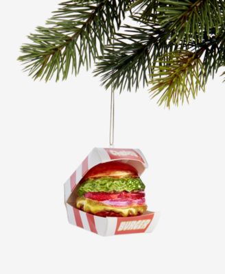 Holiday Lane - Foodie Burger in A Box Ornament