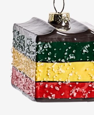 Foodie Rainbow Cookie Ornament, Macy's Exclusive