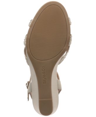 Women's Greyy Wedge Sandals, Exclusively at Macy's
