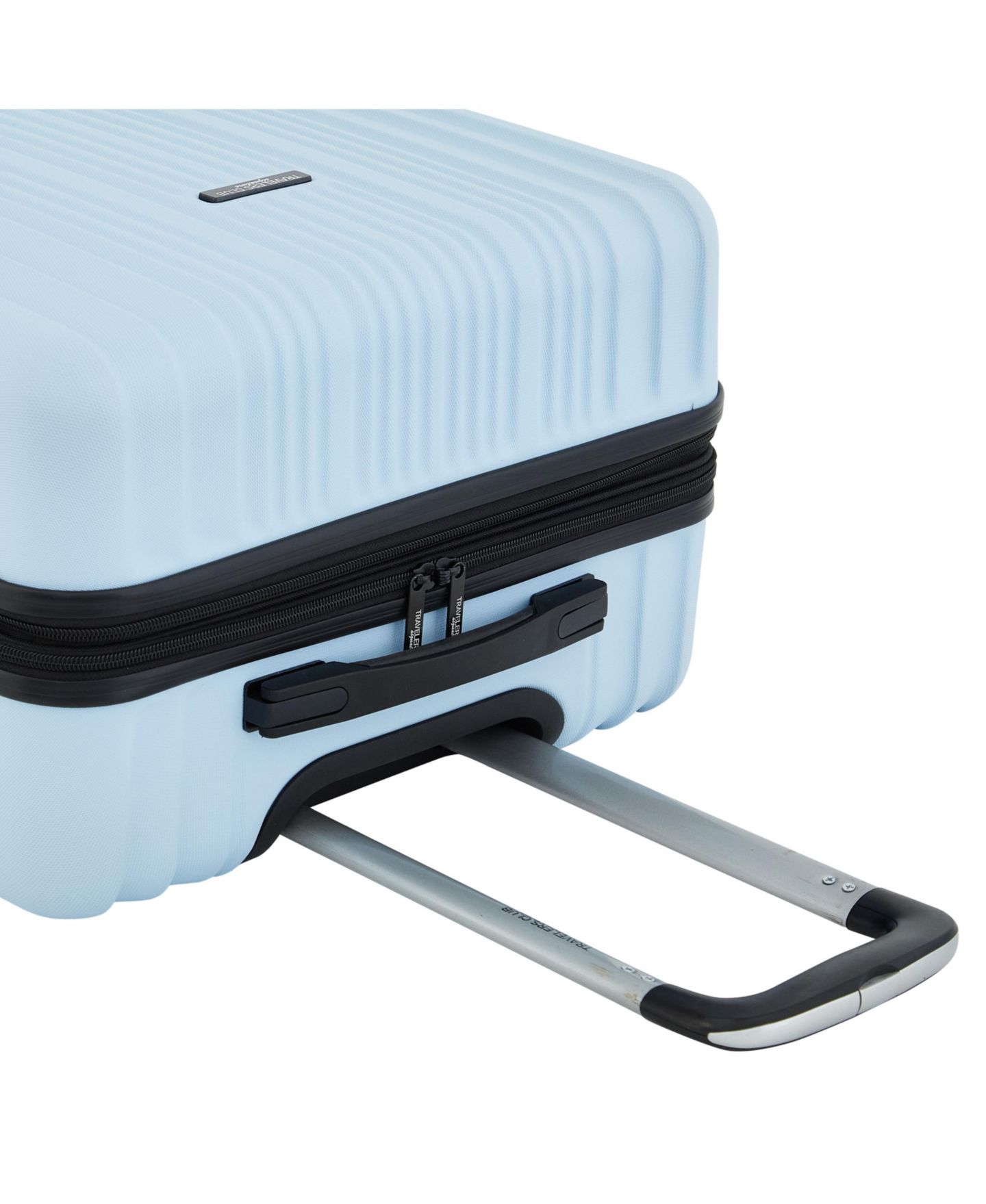 Чемоданы Travelers Club 5-Piece Velocity Expandable Rolling Hardside Luggage Set, цвет: Синий — фото 7