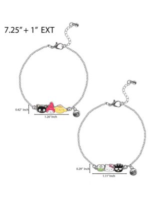 and Friends BFF Charm Bracelet Set - Iconic Character Designs
