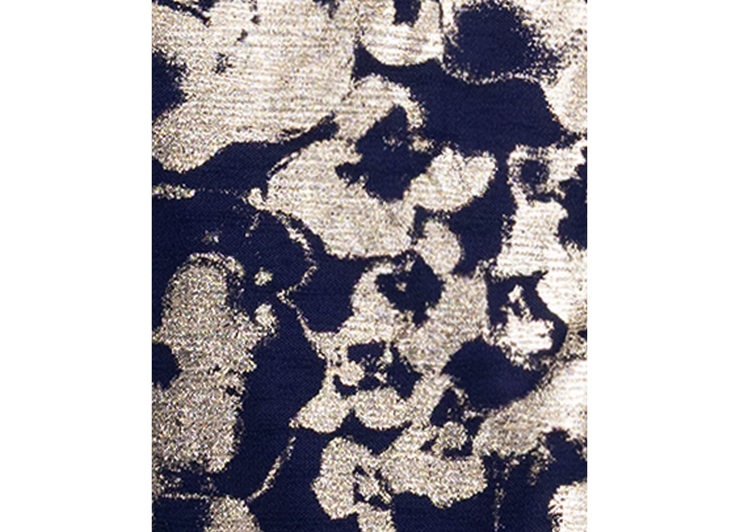 Women's Floral-Foil Powermesh Sheath Dress