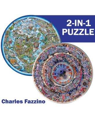 Spin Flip Puzzle: Charles Fazzino