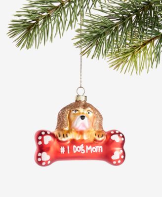 Holiday Lane - Pets Dog with Bone Ornament