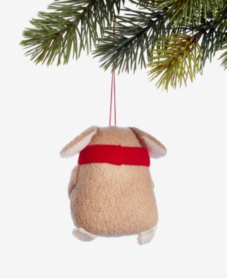 Pets Fabric Dog Ornament, Macy's Exclusive