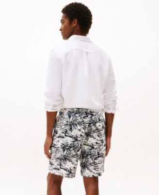 Мужские шорты Tommy Hilfiger обычного кроя с островным принтом