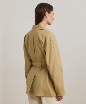 Women's Double-Faced Stretch Cotton Field Jacket