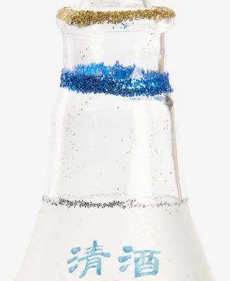 Spirits Glass Sake Bottle Ornament, Macy's Exclusive