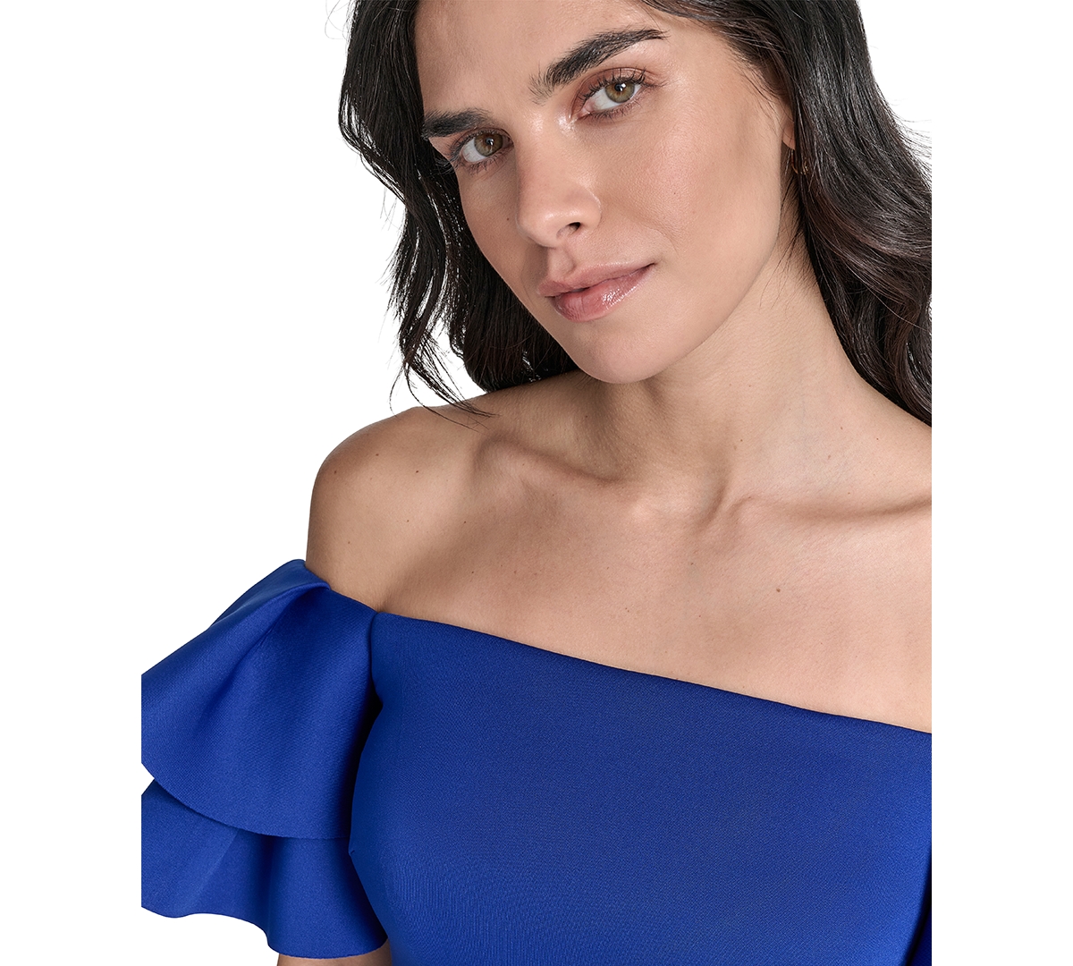 Shop Eliza J Women's Ruffle-sleeve Sheath Dress