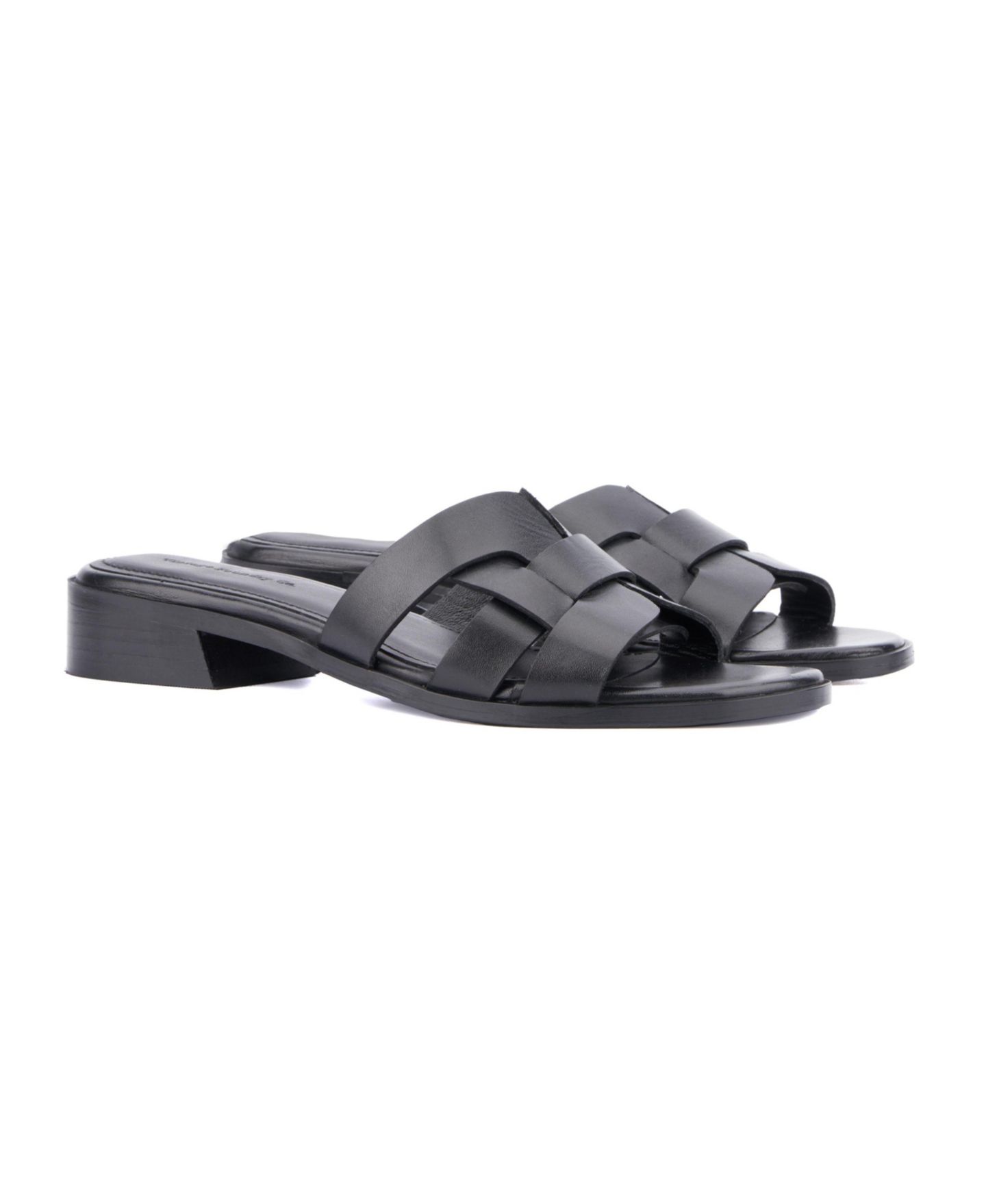 Женские сандалии Vintage Foundry Co Lacy Flat Sandal, цвет: Чёрный — фото 8