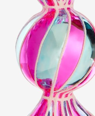 Sugar Plum Glass Wrapped Candy Ornament, Macy's Exclusive