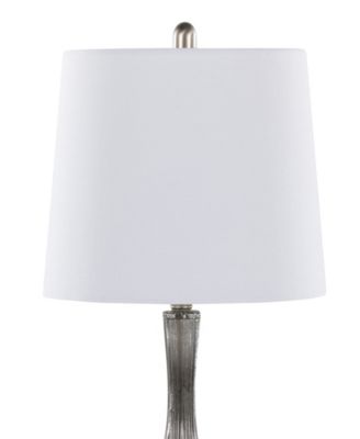 27" Glass Jenny Contemporary Table Lamp, Set of 2