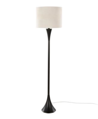 65" Metal Lenuxe Contemporary Floor Lamp