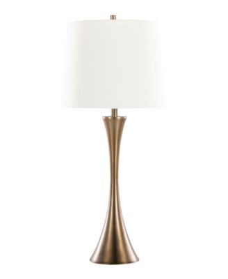 29" Metal Lenuxe Contemporary Table Lamp, Set of 2