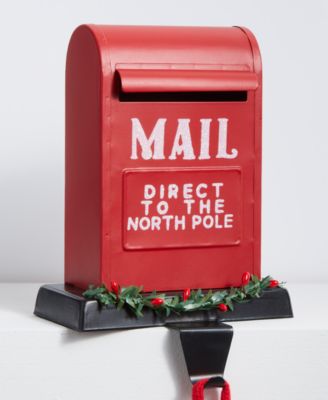 Heritage Santa Mail Box Stocking Holder, Macy's Exclusive 