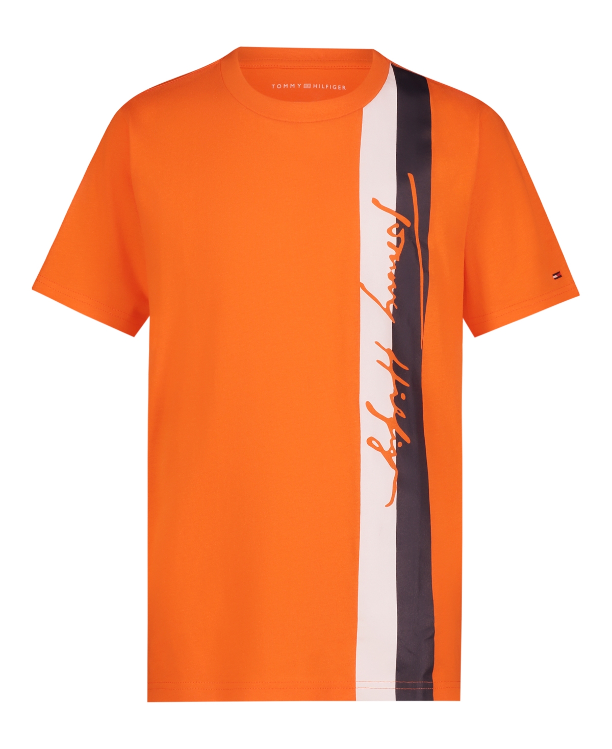 Shop Tommy Hilfiger Big Boys Knock Out Script Short Sleeve T-shirt