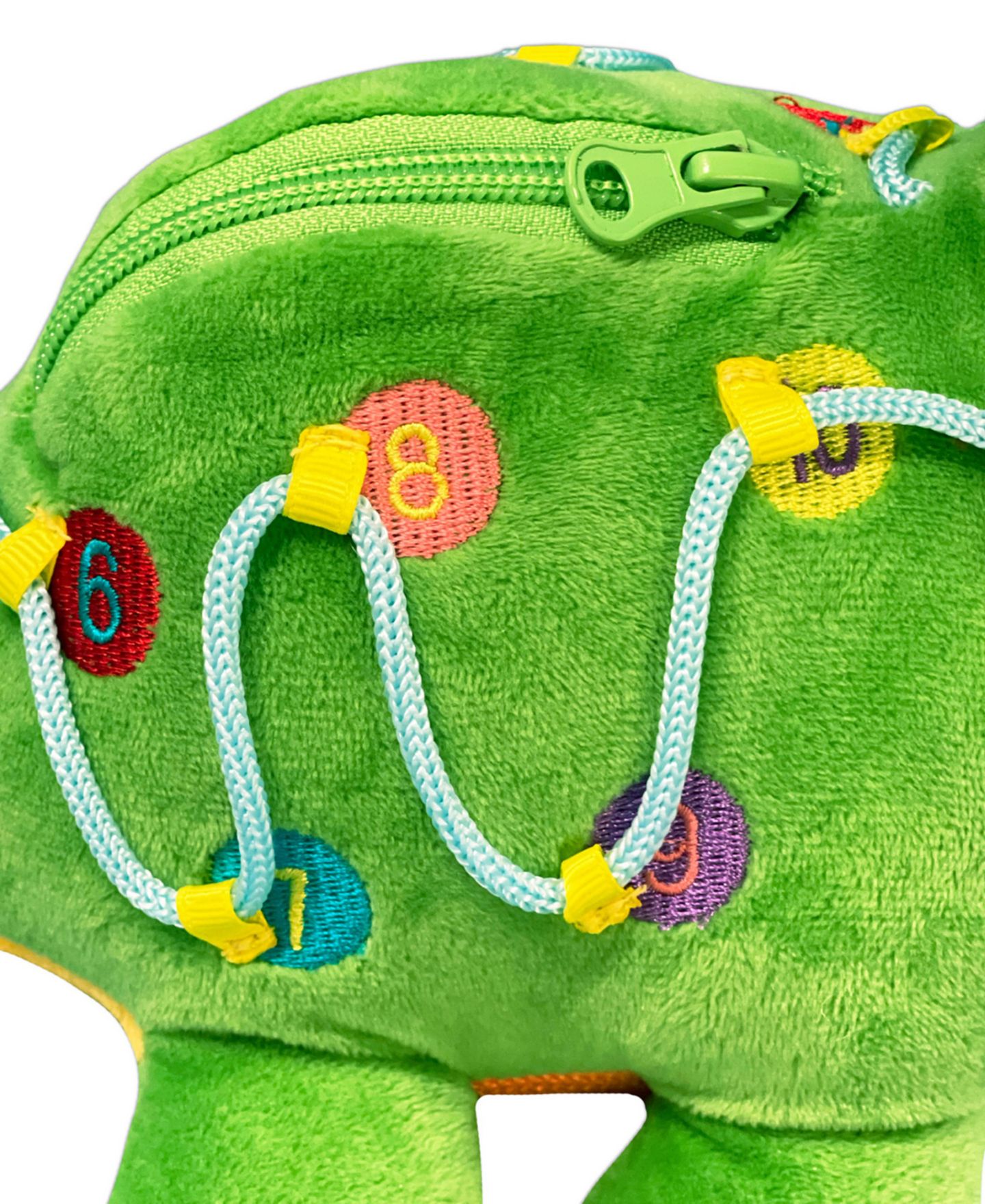 Детская мягкая игрушка Bouncyband Dinosaur 12" Busy Bee Sensory Activity Plush — фото 3