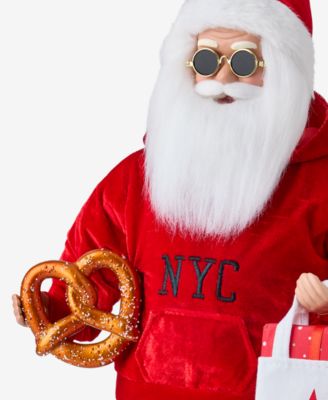 Opulence Caucasian NYC Santa, Macy's Exclusive