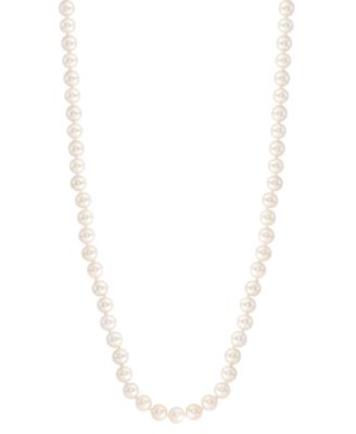EFFY&reg; Cultured Akoya Pearl (6mm) Strand 18" Collar Necklace