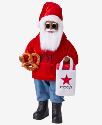 Holiday Lane - Heritage African American NYC Hoodie Santa
