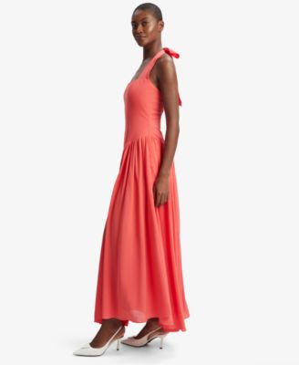 Женское макси-платье Bardot Marabella с разрезом на бретелях от Bardot