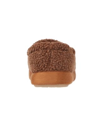 Men's Berber Closed Back Slippers