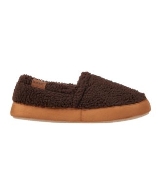 Men's Berber Closed Back Slippers