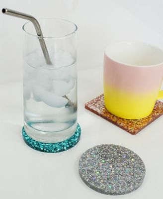 Resin Glitter Coaster Kit