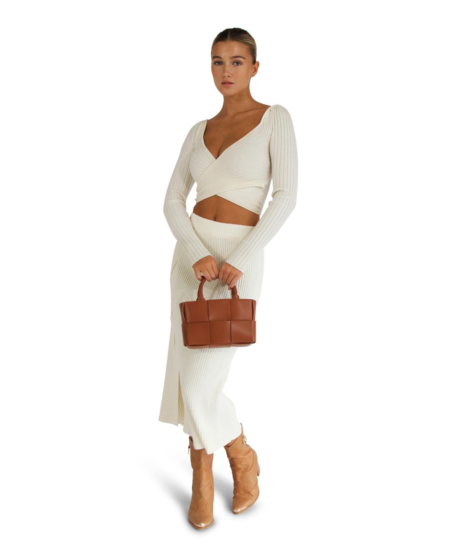 Women's All My Life Knit Midi Skirt