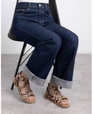 Carmela Leather Women's Fashion Sandals By XTI