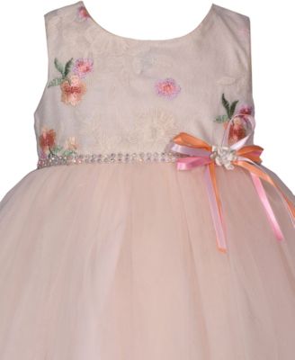 Baby Girls Embroidered Ballerina Dress