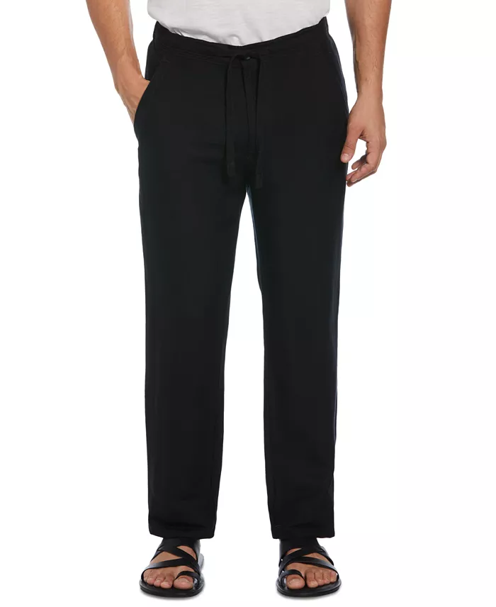 Men's Linen Blend Drawstring Pants - thumbnail 3