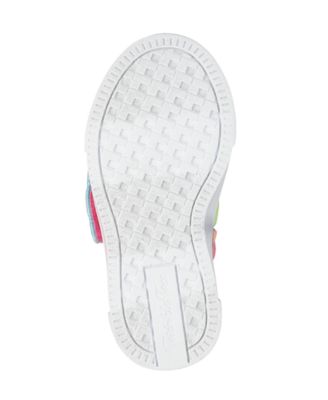 Toddler Girls Twinkle Toes: Twinkle Sparks - Cloud Cutie Light-Up Fastening Strap Casual Sneakers from Finish Line