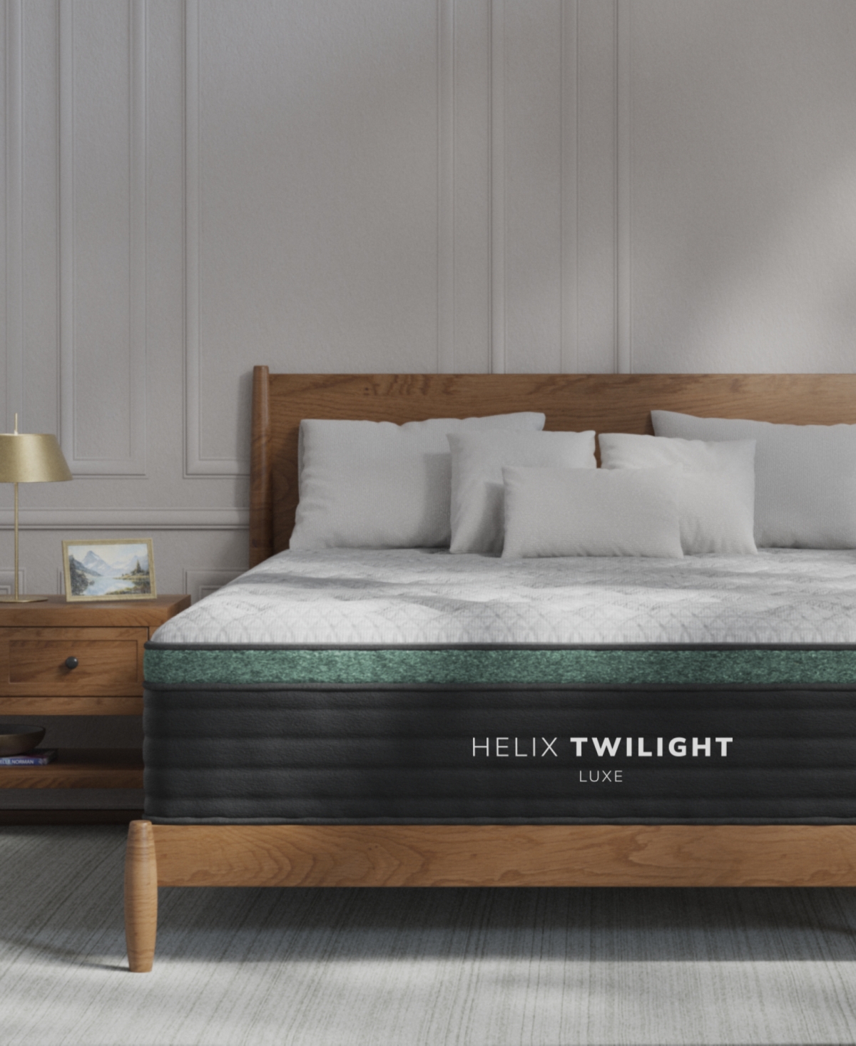 Brooklyn Bedding Helix Twilight Luxe 13.5" Firm Euro Pillow Top Mattress
