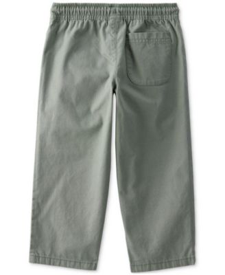 Toddler Boys Drawstring Pull-On Pants