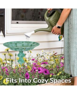 Backyard Beauty Cast Aluminum Metal Bird Bath