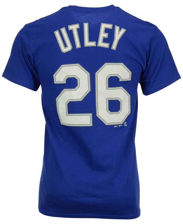 Majestic Men's Chase Utley Los Angeles Dodgers Player T-Shirt - Macy's