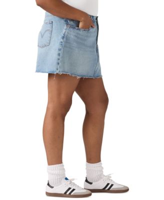 Plus Size Cotton Iconic 501&reg; Mid-Rise Denim Skirt