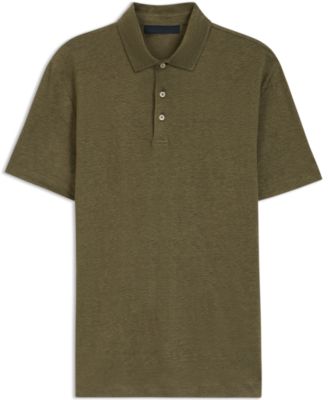 Hugo Boss BECKHAM x BOSS Men's Linen Regular-Fit Polo Shirt