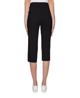 Французские махровые брюки-капри с эластичным поясом Ruby Rd. Petite