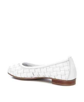 Carmela Leather Collection Women's Braided Flats By XTI