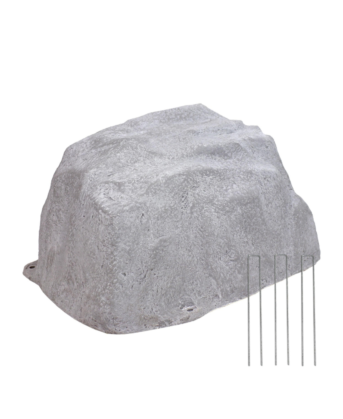 14&#x201D; H Polyresin Artificial Landscape Rock Cover - Lightweight Fake Rock Well Pump Cover for Outside - Brown - Sand
