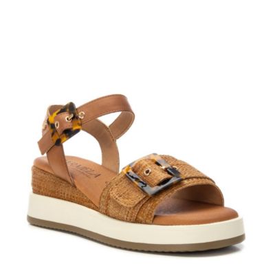 Women's Carmela Leather Wedge Sandals