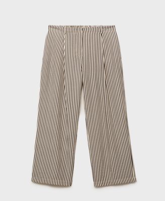 Women's Texture Striped Pants