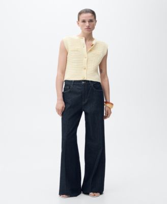 Women's Jewel Button Knitted Cardigan Sweater