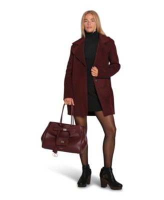 Women's Ex-Boyfriend Wool Blend Oversized Jacket