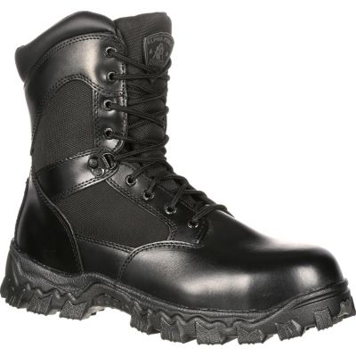 Men's AlphaForce Zipper Composite Toe Public Service Boot