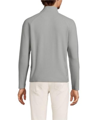 Men's Long Sleeve Waffle Quarter Zip