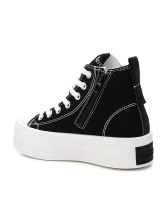 Women's High Top Canvas Sneakers Refresh By Xti